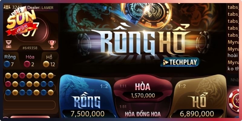 Nắm bắt cụ thể quy tắc tham gia rồng hổ Sunwin20 
