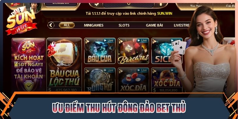 Sunwin20 Aler ⭐️ Sun win 20 | Vào Sunwin Xanh Chín Số 1 11 Ưu điểm nổi bật giúp thu hút đông đảo bet thủ