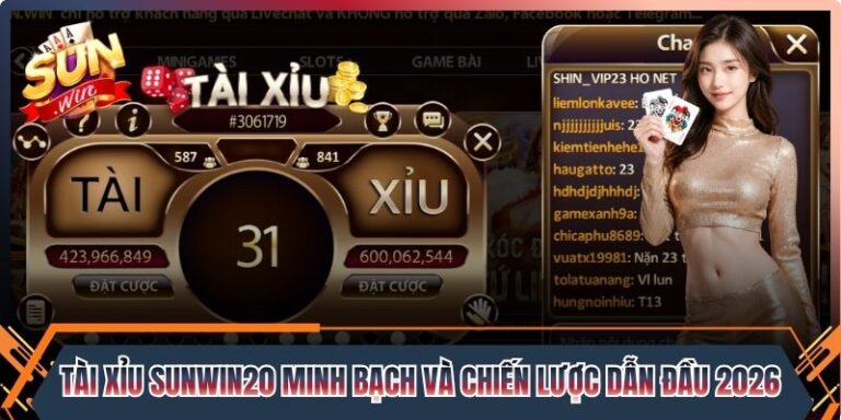 Tài xỉu Sunwin20